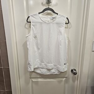 Coolibar Women's White Sleeveless Blouse